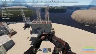 RUST Попытка в строительство!