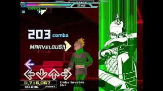 Unbelievable - EMF Expert FC (Dance Dance Revolution: SuperNOVA 2) HD (PS2)