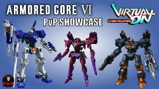 (AC6 PvP) I made EVERY Virtual On Mech in Armored Core 6!