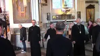 13 08 2024 Вечерня,Утреня славословная,Вынос Креста,1 Час в канун происхождения Древ Креста Господня