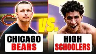 Bears QB Tyson Bagent, CB Tyrique Stevenson & S Elijah Hicks vs. High Schoolers!