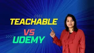 Teachable tutorial 2023: Teachable vs Udemy | should I create course on udemy?
