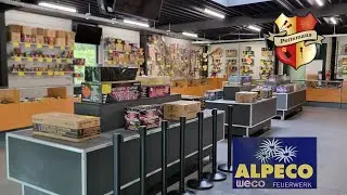 Vuurwerk winkel - Alpeco Kapellen Winkelbezoek Vuurwerk