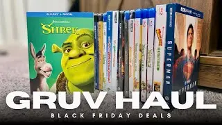 My Black Friday 4K Blu-ray Haul from GRUV! 