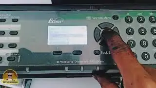 Cara CETAK STATUS PAGE di Mesin Fotocopy KYOCERA M2040dn / M2535dn