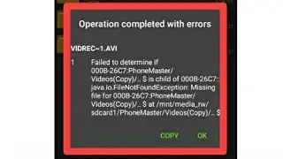 ZArchiver | Fix Operation completed with errors problem solve