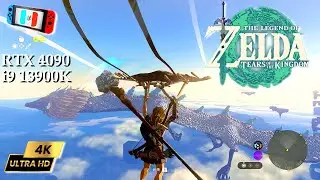 The Legend of Zelda: Tears of the Kingdom ~4K  60FPS | Ryujinx 1.1.777 | Switch PC Performance