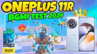 🔥OnePlus 11R 5G BGMI ( Poseidon Mode 3.3 ) Test 90fps on Fps Meter