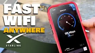 Starlink Setup While Camping