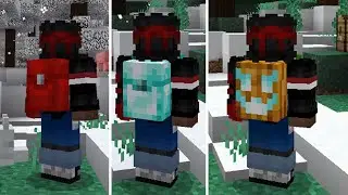 ADDON BACKPACK / TAS PUNGGUNG KEREN UNTUK MINECRAFT PE VERSI 1.121+ | REVIEW ADD-ON MCPE