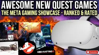 SO MANY NEW QUEST 2 GAMES! The Meta Gaming Showcase RANKED... // New Quest 2 Games 2022