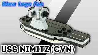 Lego USS NIMITZ How to build Lego самоделка