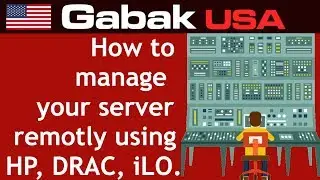 how to manage your server remotly using hp iLO