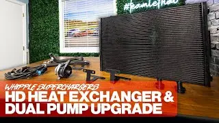 KEEP YOUR WHIPPLE COOL! - Whipple HD Heat Exchanger & Dual Pump Upgrade Kit for 2024 Mustang's