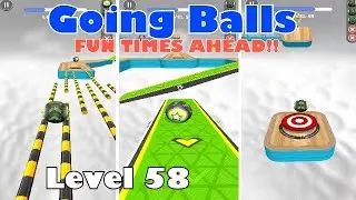 Going Balls Level 58 - Gameplay Android / IOS