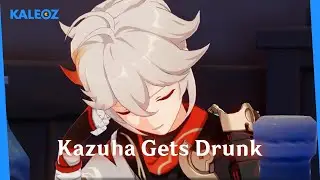Kazuha Gets Drunk | Genshin Impact (JP)