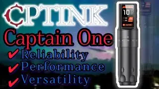 Captain One from CPT INK ● BEST BUDGET TATTOO MACHINE 2024 🏆🏆🏆