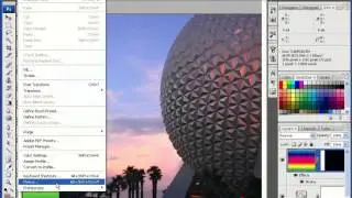 Eyedropper Tool in Photoshop CS3