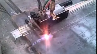 Резка газорезательной машиной Quicky