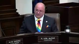 Councilman Kirk McPike Pride Crosswalks Memo