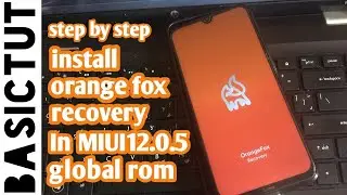 Tutorial Install TWRP / Orange Fox Recovery | Redmi Note 8 MIUI 12.0.5 Android 10