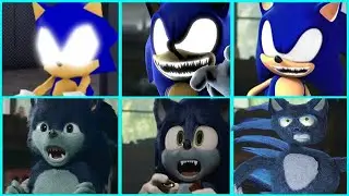 Sonic The Hedgehog Movie DING DONG HIDE AND SEEK vs WEREHOG Uh Meow All Designs Compilation
