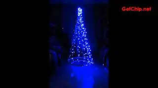 Виртуальная светодиодная елка