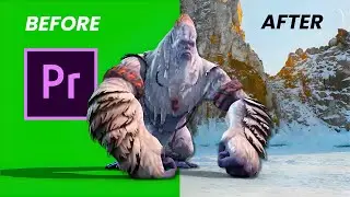 Remove Green Screen in Premiere Pro CC | Green Screen Video
