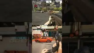 Cyberpunk 2077 Vs Gta 5 Car Blast 🔥🔥 | #short #gta5 #cyberpunk2077