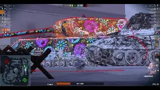 🔴 Бабаха на карте ФАУСТ прыжок веры за уроном в Wot Blitz / Tanks Blitz