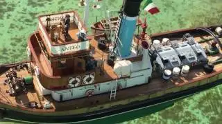 ANTEO RC model boat 15-YSBM
