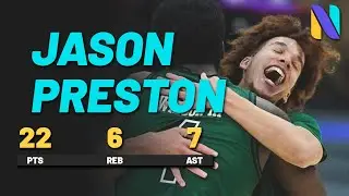 Jason Preston Ohio Bobcats STAR! 22 PTS 7 AST 6 REBS 5 STLS vs Buffalo Bulls | MAC Championship