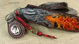 Нож   "Firestorm",   CPM s90v,  Chaotic Carbon Fiber.