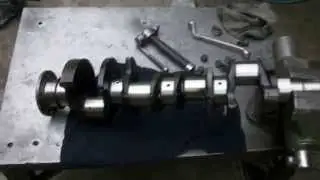 Как завальцевать маслянные каналы коленвала