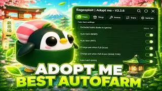 [ SUSHI UPDATE🍣] ADOPT ME AUTO FARM SCRIPT | AUTO FARM CASH | AUTO GROW EGGS & PETS🍣NEW EVENT🍣