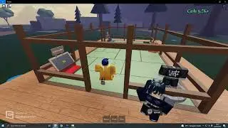 Playing Slayer Tycoon Roblox