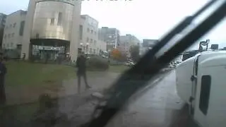 Авария. Перевернулся грузовик