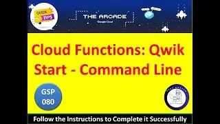 [2024] Cloud Functions: Qwik Start - Command Line Lab Solution [4 minutes] 