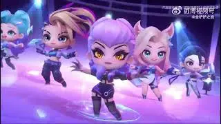 All K/da Chibi Champs