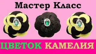 Цветы из фетра КАМЕЛИЯ  своими руками -  Мастер Класс:ЛЕГКО, КРАСИВО  И ПРОСТО!
