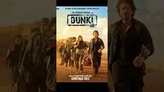 Dunki Motion Poster | Shah Rukh Khan | Rajkumar Hirani | Taapsee | Vicky | Boman | Christmas 2023