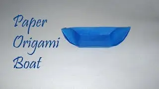 How to make paper boat - origami paper boat 🚤 - easy - a4 colour paper
