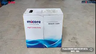 MICORE CABLE HC UTP CAT 5e WHITE / ROLL - (92471)