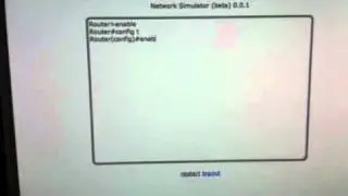 Online Network Simulator Update - Enable Password