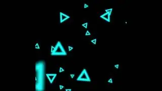 Blue Triangle Overlay