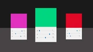 Material UI Design C# Color Picker