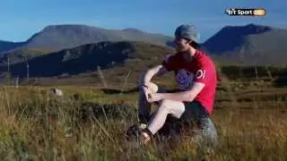 Bradley Smith takes a hike with the BT Sport Crew