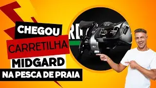 Carretilha Midgard SG 12000 Pesca de Praia Irmãos de Pesca.