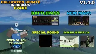 7 NEW HALLOWEEN UPDATE IN ROBLOX EVADE