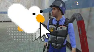 Half-Life vs. Desktop Goose